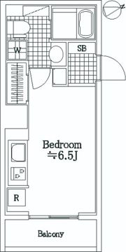 ドルチェ東京府中・弐番館の間取り画像