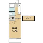 フローリア福室の間取り画像