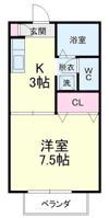 アミティエCの間取り画像