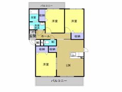 フリーデンハイムの間取り画像