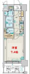 レオンコンフォート天神橋の間取り画像