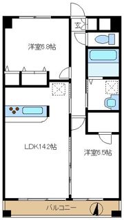 Belle Fleurの間取り画像