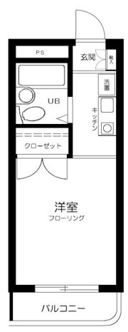 ハイムKMビルの間取り画像