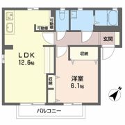 アンソレーユの間取り画像