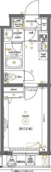 ウィリアGROWS高島平の間取り画像