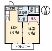 メゾン北野Ⅱの間取り画像