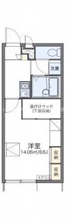 レオパレスM＆Eの間取り画像