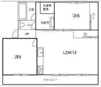 長栄住宅 2棟の間取り画像