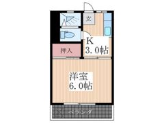 藤田荘の間取り画像