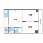 ラパンジール恵美須2の間取り画像