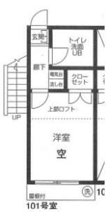 寺尾サイト－レオハウスの間取り画像