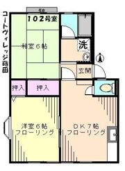 コートヴィレッジ蒔田の間取り画像