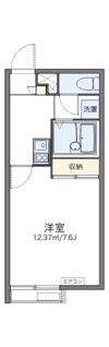 レオパレスエムエイチ コートの間取り画像