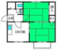 エスポワールA棟の間取り画像