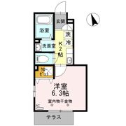 萌木庵の間取り画像