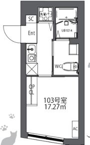 TYPE中野の間取り画像