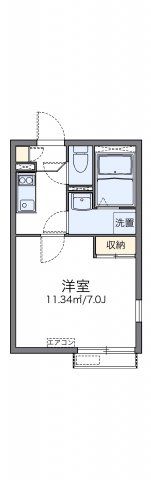 レオネクストアスカの間取り画像