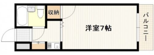 ジャルダン三筋の間取り画像