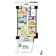 プレサンスロジェ岡山番町の間取り画像