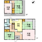 ネオポリス 堀江邸の間取り画像