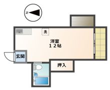 フラットフィールド西別院の間取り画像