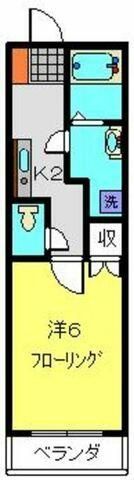 ライフモリ8号館の間取り画像