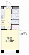 コスモクィーン矢坂Ⅰの間取り画像
