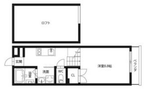 ピース・スクエア住吉 B棟の間取り画像