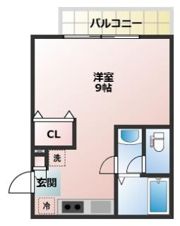 騎射場パークマンションMの間取り画像