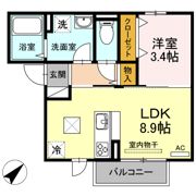 カメリア メゾンの間取り画像