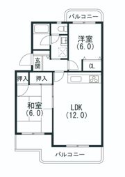 Windy宮の前Ⅱの間取り画像