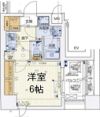 ララプレイス梅田東シエスタの間取り画像