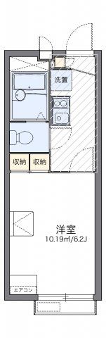 レオパレスレイクホライズンⅡの間取り画像