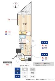 メインステージ東神田の間取り画像