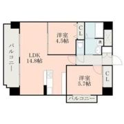 エルフィナ八王寺 B棟の間取り画像