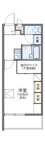 レオパレスサンブリッジⅣの間取り画像