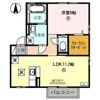 リビングタウン村国 Eの間取り画像