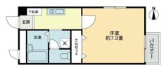 フォブール村尾の間取り画像