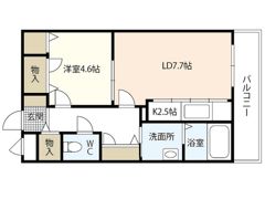 セレッソ庚午の間取り画像