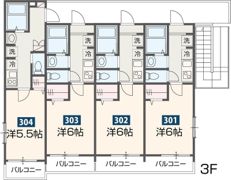MELDIA西浦和Ⅳの間取り画像