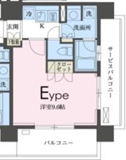 ガレリア東新宿の間取り画像
