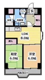 グリーンプラザの間取り画像