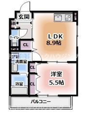 クリエオーレ下島の間取り画像