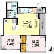 Asset-Court 武蔵台の間取り画像