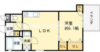 セレニティ池田B棟の間取り画像
