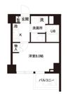 レジディア白金高輪の間取り画像