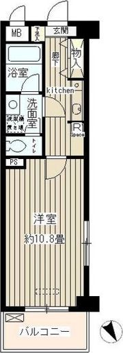 ルミエール祐天寺の間取り画像