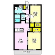 サンレジデンス田口Ⅰの間取り画像