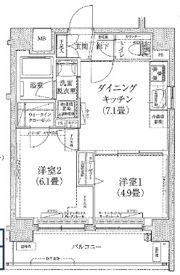 ルフレグランデ押上の間取り画像