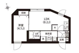 レピュア南大井レジデンスの間取り画像